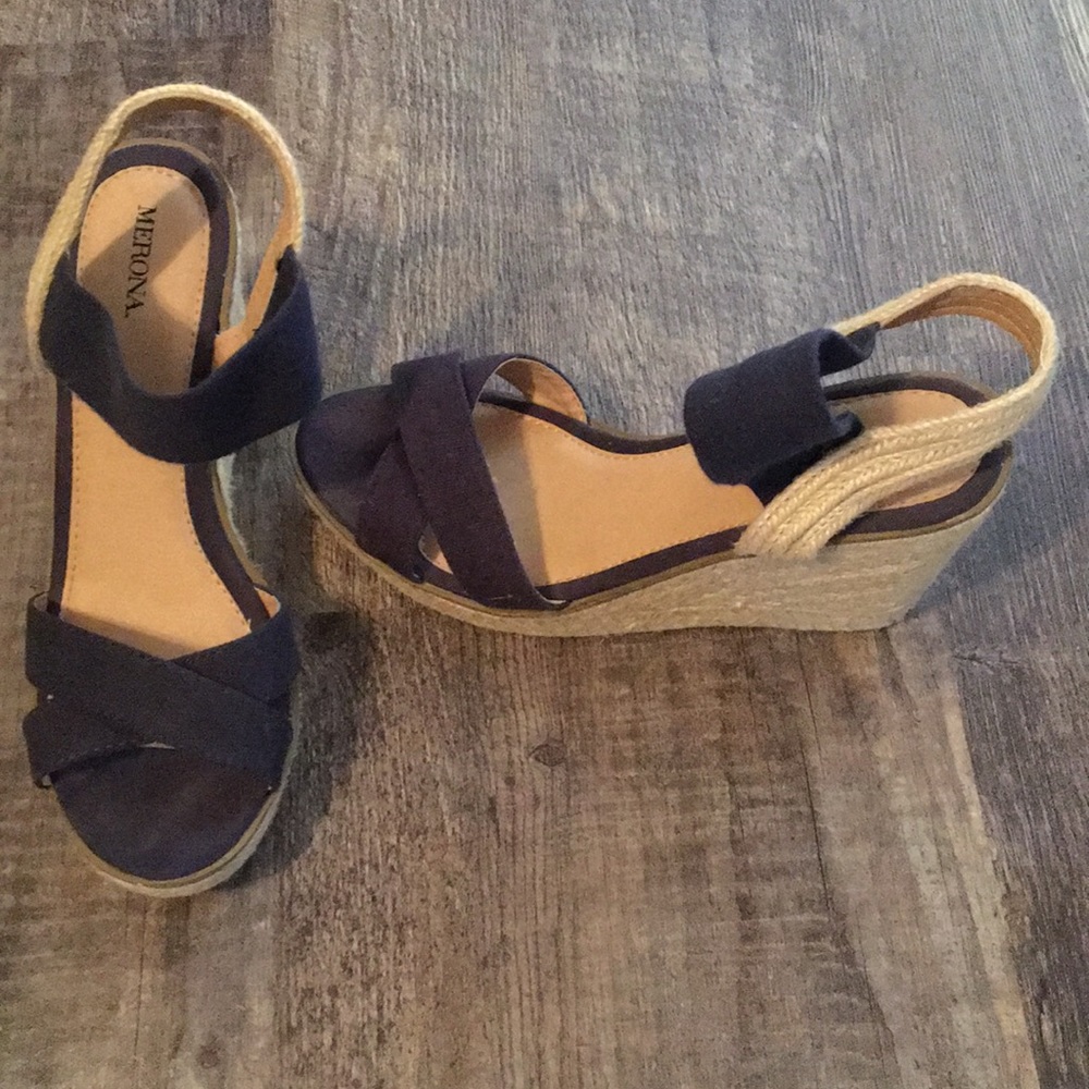 Navy Espadrilles
